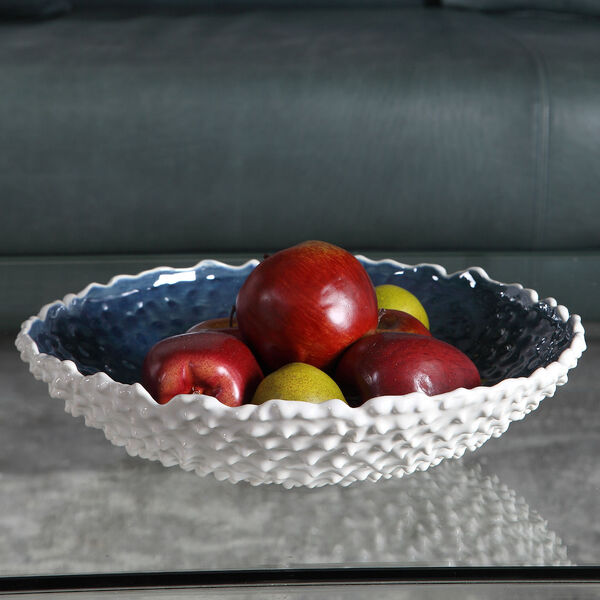 Ciji White Ceramic Bowl, image 2
