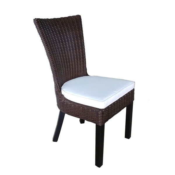Dominican Brown Outdoor Dining Chair, Set of 2, image 1
