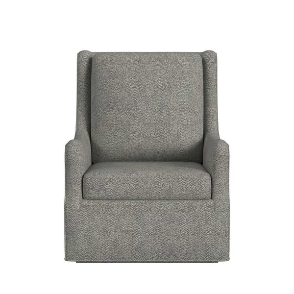 Bellamy Gray Swivel Chair, image 1