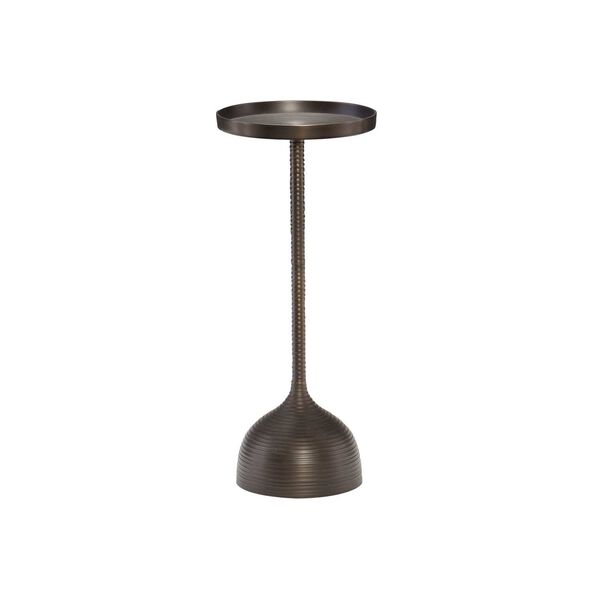Cordoba Bronze Round Chairside Table, image 1