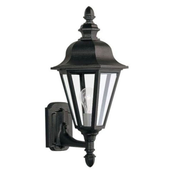 Willow Outdoor Black Up Wall Mount, image 1