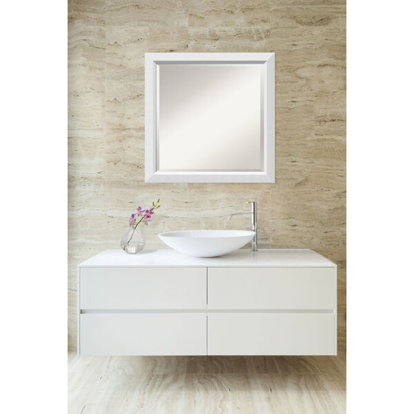Blanco White, 23 x 23 In. Framed Mirror, image 6