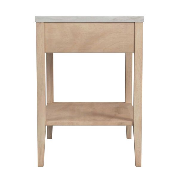 Mayfair Light Beige Nightstand with One-Drawer, image 4