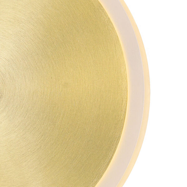 Ovni Brass 12-Inch LED Pendant, image 4