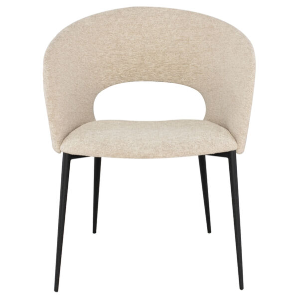 Alotti Beige and Black Dining Chair, image 2
