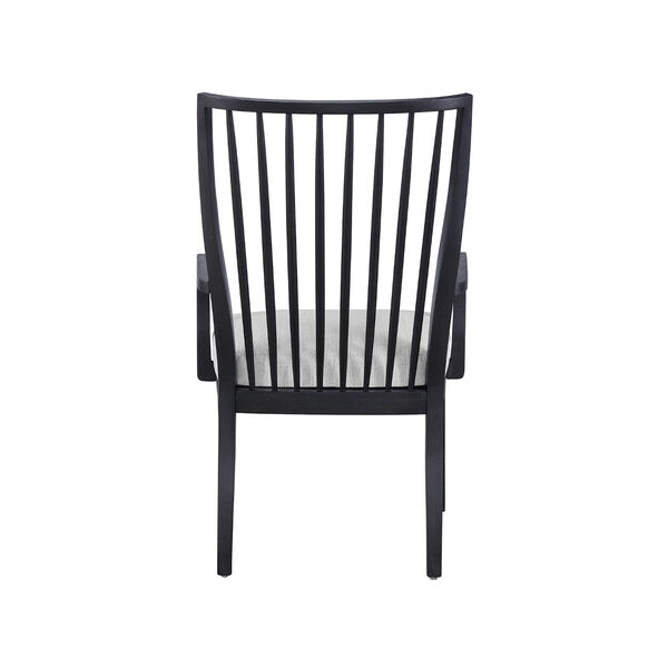 Bowen Charcoal and White Arm Chair, Set of 2, image 5