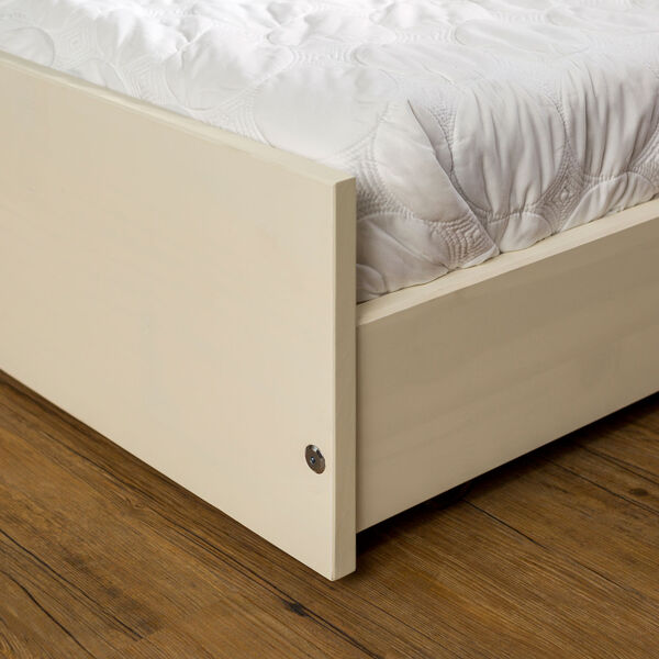Solid Wood Twin Trundle Bed Only (bunk beds sold separately) - White, image 3