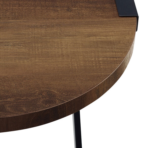 Rustic Oak Side Table, image 5