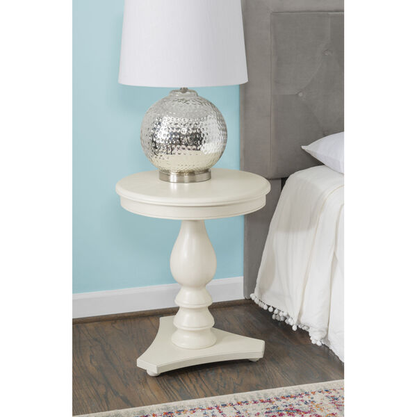 Lucy White Side Table, image 5