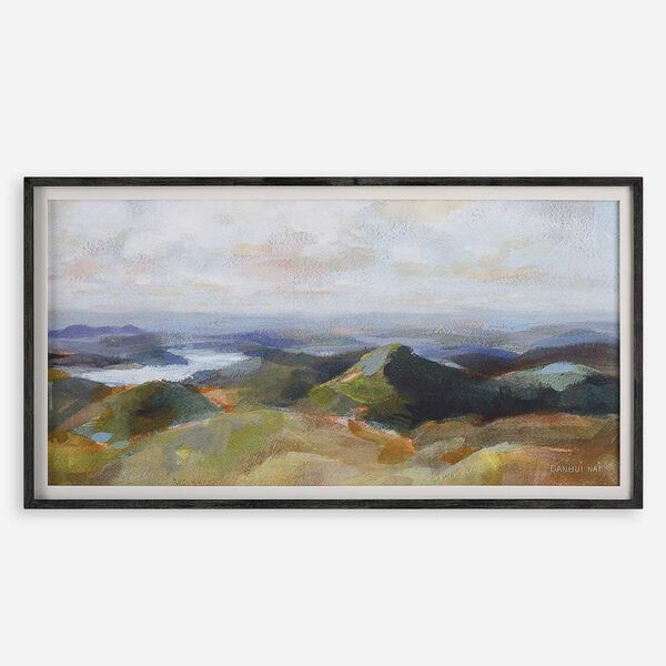 Multicolor Above The Lakes Framed Landscape Print Wall Art, image 2