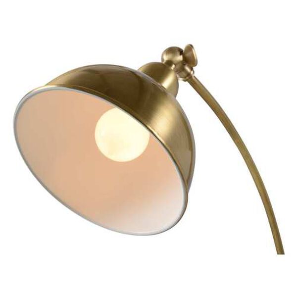 Elias Antique Brass One-Light Desk Lamp, image 2