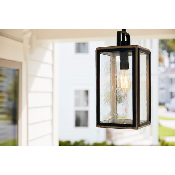 Bramshaw Matte Black One-Light Outdoor Lantern, image 7