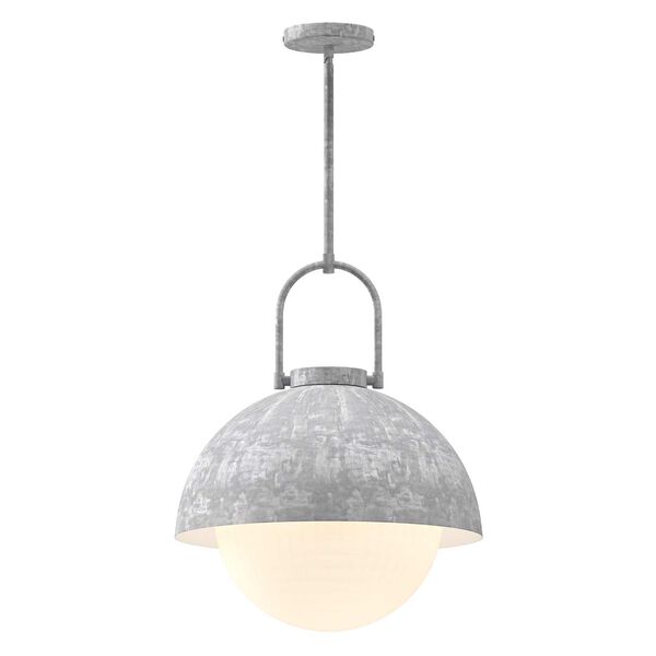 Harper 16-Inch One-Light Pendant with Opal Glass, image 1