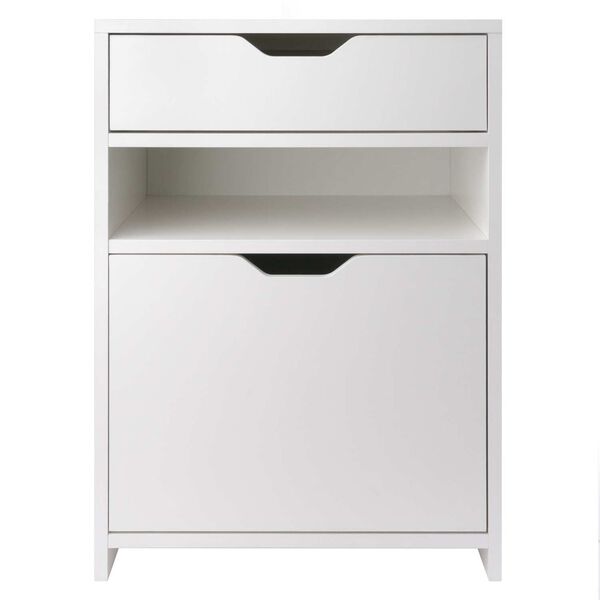 Nova White Filing Storage Cabinet, image 4