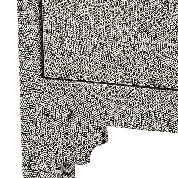 Sands Point Grey Faux Shagreen Accent Table, image 3