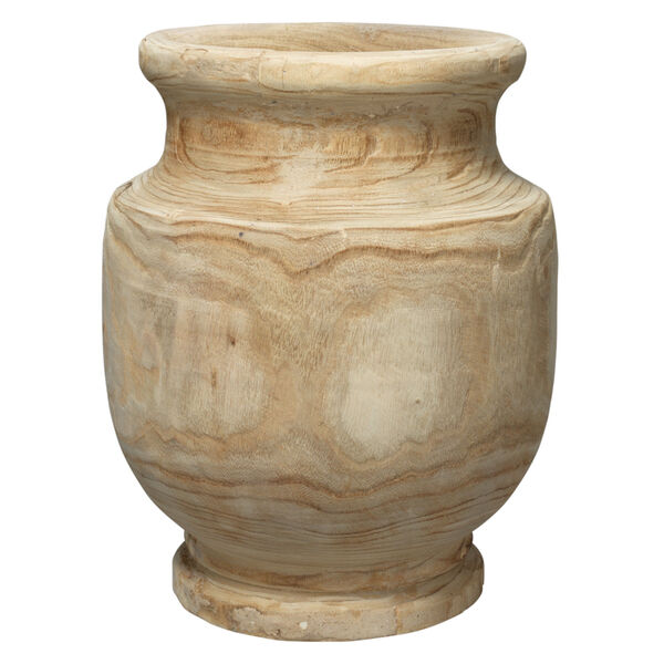 Laguna Natural Wood  Vase, image 1