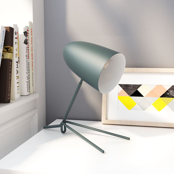 Jamison Matte Green One-Light Desk Lamp, image 2