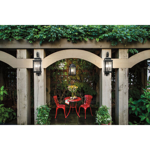 Wiscombe Park Weathered Zinc Four Light Outdoor Hanging Pendant, image 3