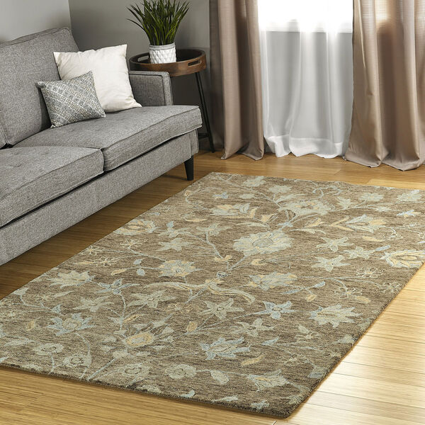 Chancellor Light Brown Hand-Tufted 2Ft. x 3Ft. Rectangle Rug, image 5