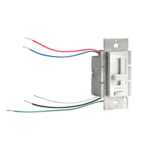White 24V 60W LED Driver and Dimmer Switch, image 1