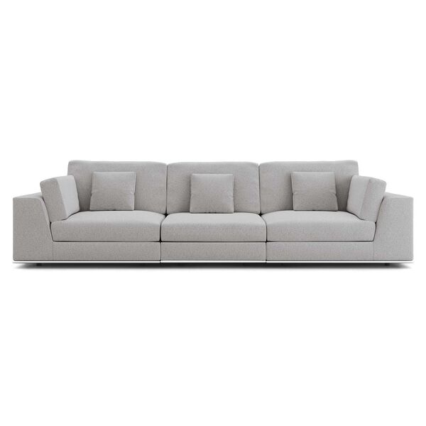 Vera 06 Gris Fabric Modular Sofa, image 1