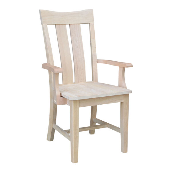 Ava Natural Arm Chair, image 3