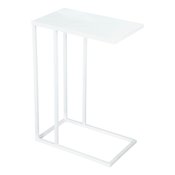 Atom White Side Table, image 1