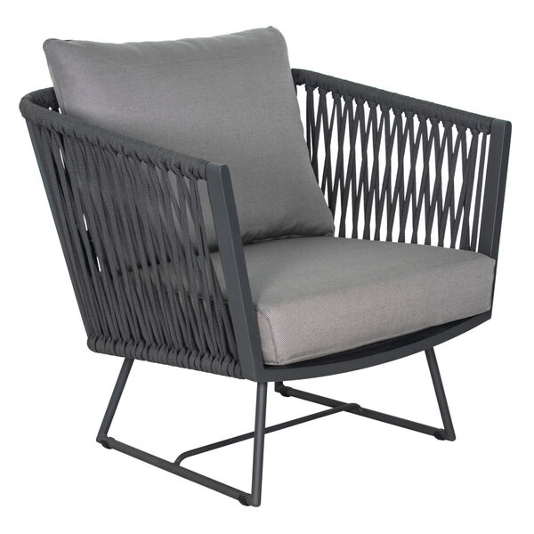 Archipelago Orion Lounge Chair in Dark Pebble, image 1