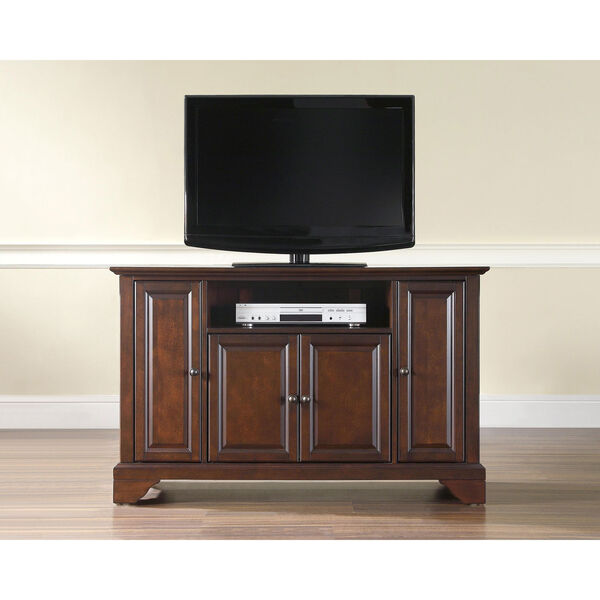 LaFayette 48-Inch TV Stand in Vintage Mahogany Finish, image 5