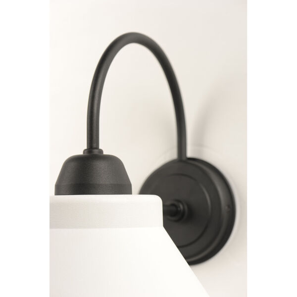 Jetty Black One-Light Outdoor Wall Mount, image 3
