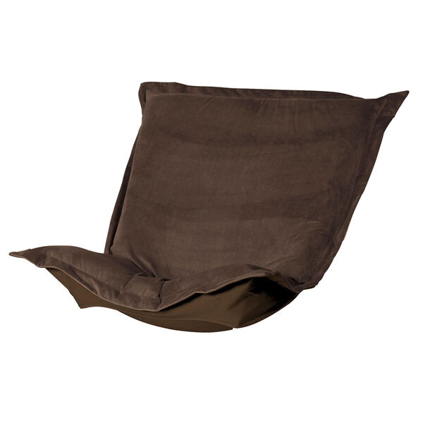 Bella Chocolate Puff Chair Cushion, image 1