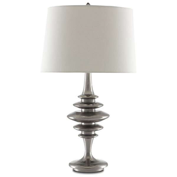 Cressida Black Nickel One-Light Table Lamp, image 3