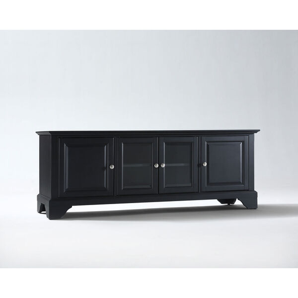 LaFayette 60-Inch Low Profile TV Stand in Black Finish, image 1