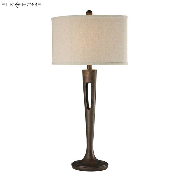 Martcliff Burnished Bronze One Light Table Lamp, image 3