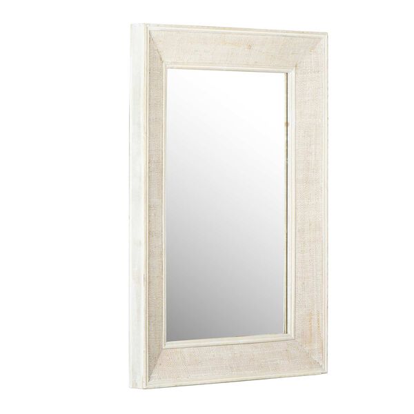 White 23 x 31-Inch Rectangle Wall Mirror, image 2
