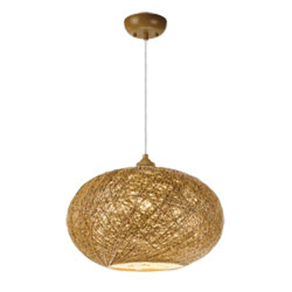 Bali Natural One-Light 16-Inch Pendant, image 1