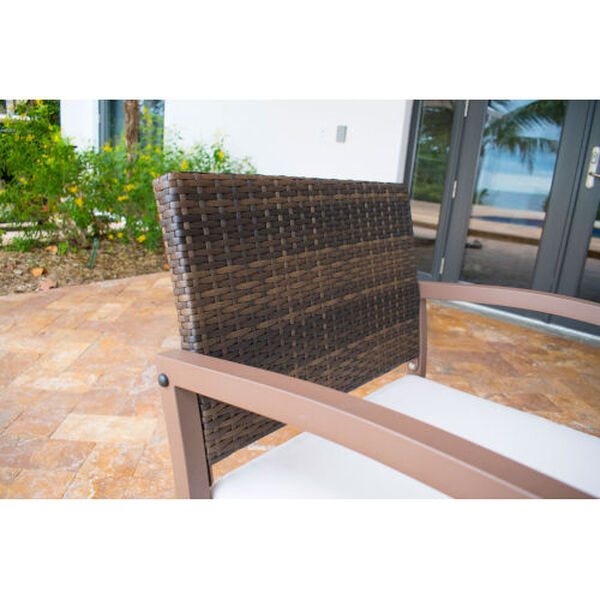 Andros Four-Piece Patio Settee, image 4