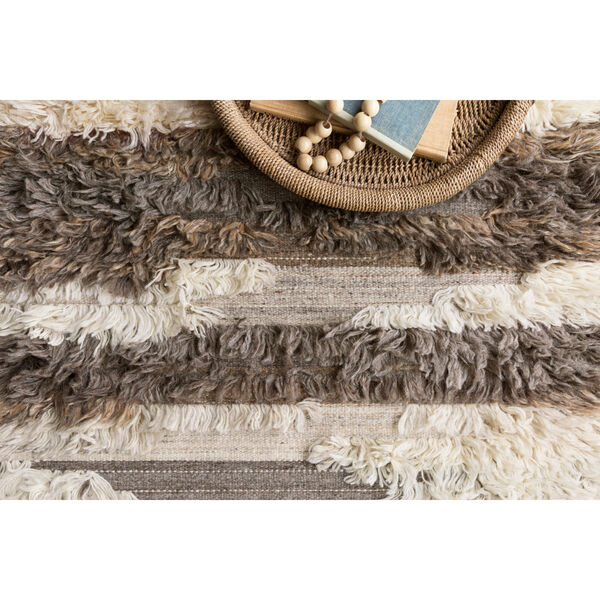 Crafted by Loloi Abbot Natural Multicolor Rectangle: 7 Ft. 9 In. x 9 Ft. 9 In. Rug, image 3