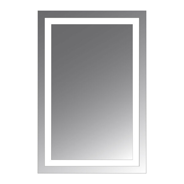 Malisa 24 x 36-Inch LED Lighted Wall Mirror by Civis USA, image 3