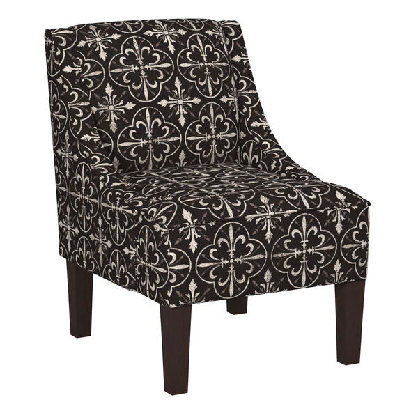 Paris Tile Black 34-Inch Chair, image 1