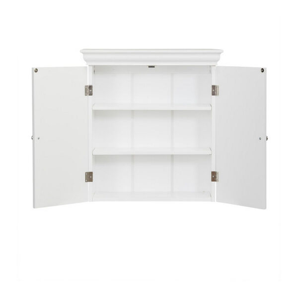 Broadway White Two-Door Bathroom Wall Cabinet - (Open Box), image 4