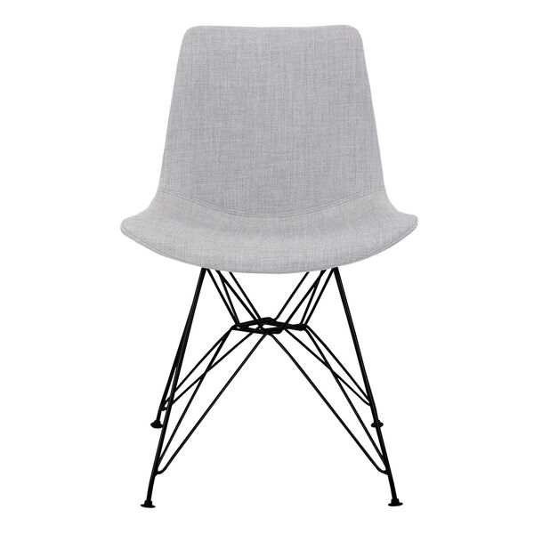 Palmetto Gray with Black Dining Chair, image 2