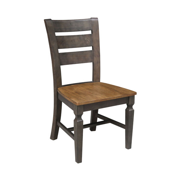 Vista Hickory and Washed Coal Ladderback Chair, Set of 2, image 6