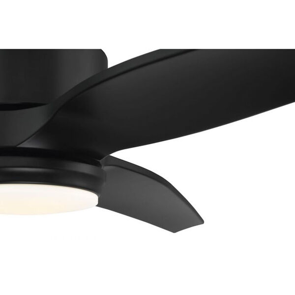 Mobi Flat Black 60-Inch LED Ceiling Fan, image 5