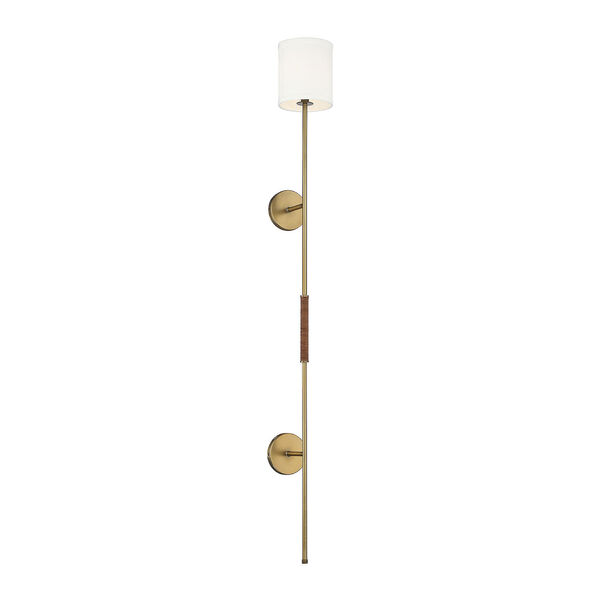 Chelsea Natural Brass One-Light Wall Sconce, image 1