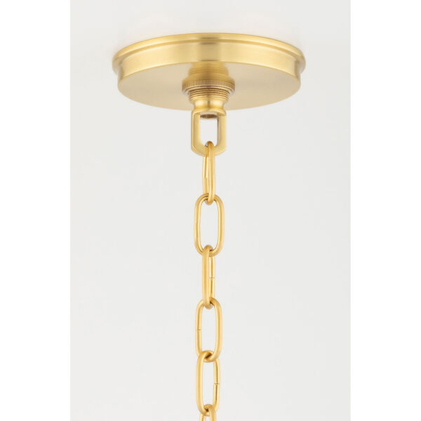 Howell Aged Brass 20-Light Chandelier, image 4