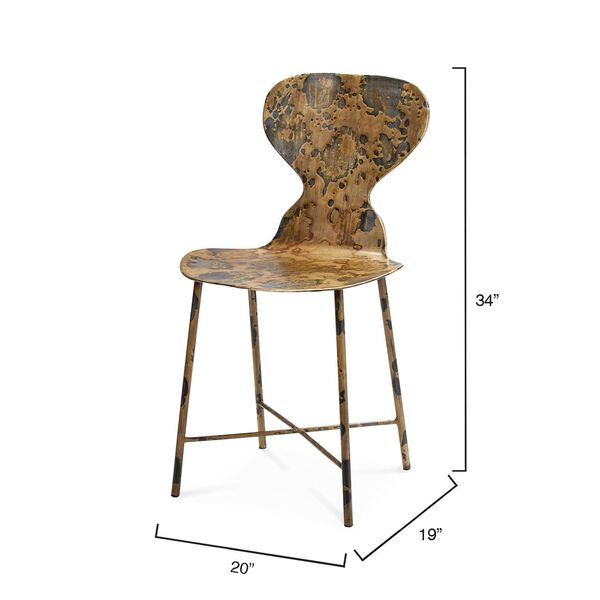 McCallan Acid Washed Metal Chair, image 12