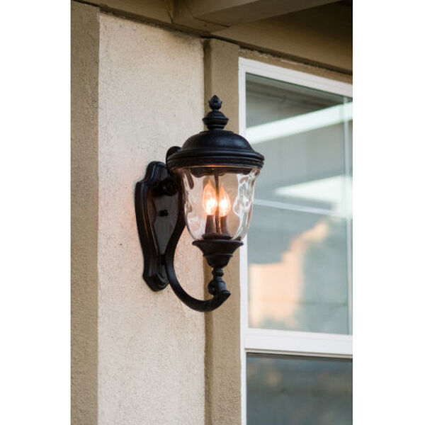 Carriage House DC Oriental Bronze Two-Light Outdoor Wall Mount, image 4