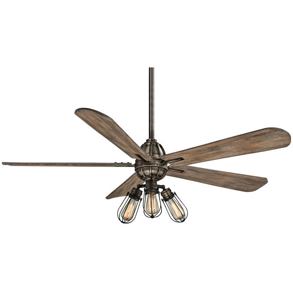 Alva Heirloom Bronze 56-Inch LED Ceiling Fan, image 1