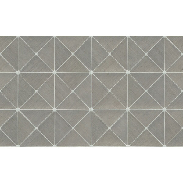 Geometric Resource Library Grey Dazzling Diamond Sisal Wallpaper, image 2
